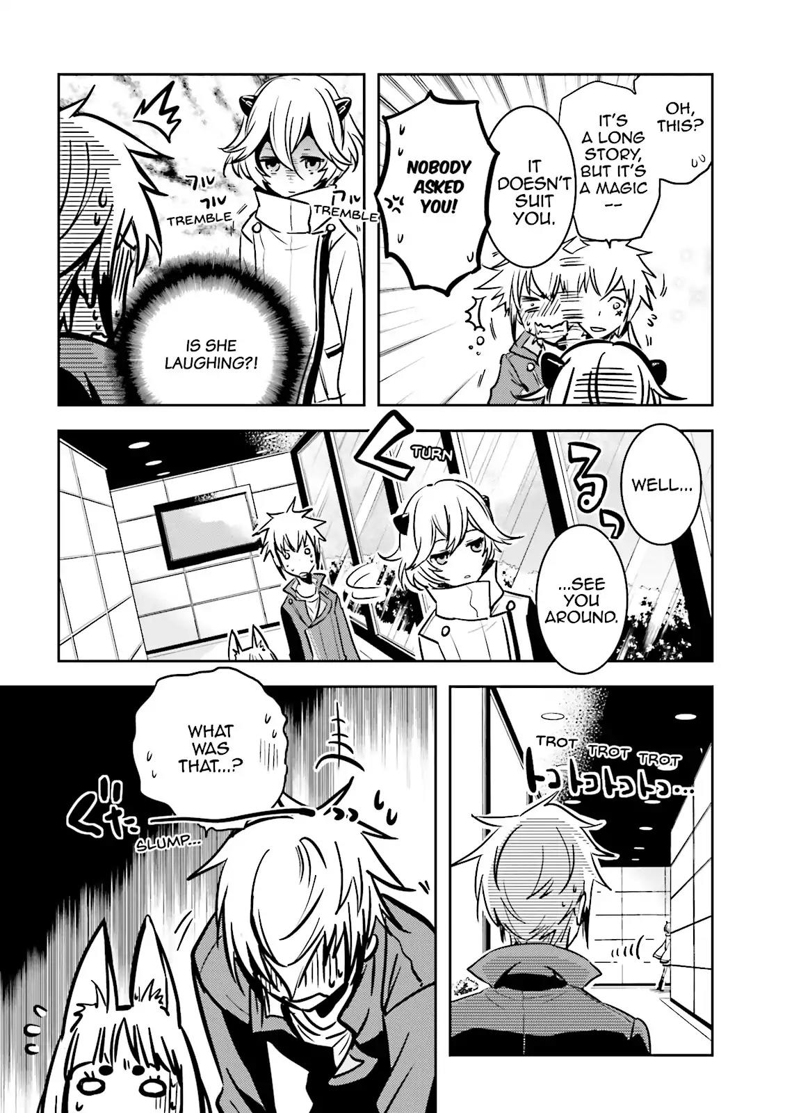 Tokyo Ravens Chapter 30 page 15 - Chapter 30: Upperclassmen
