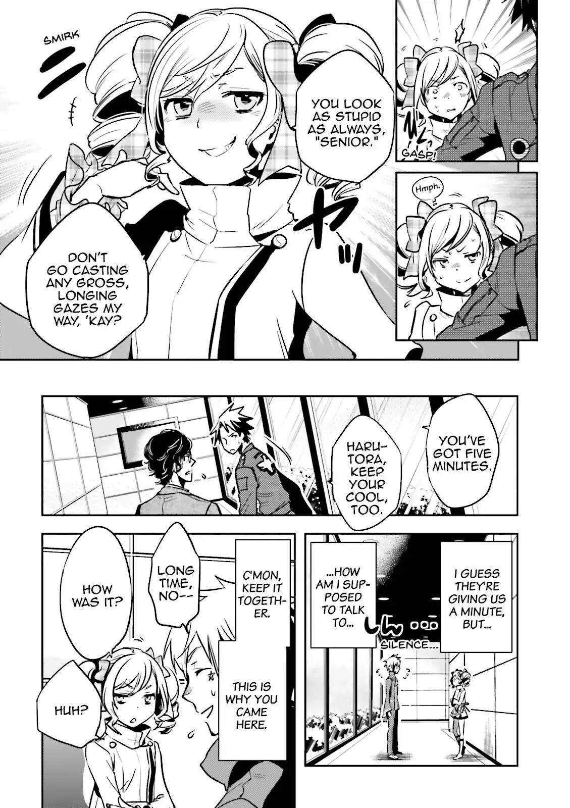 Tokyo Ravens Chapter 30 page 17 - Chapter 30: Upperclassmen