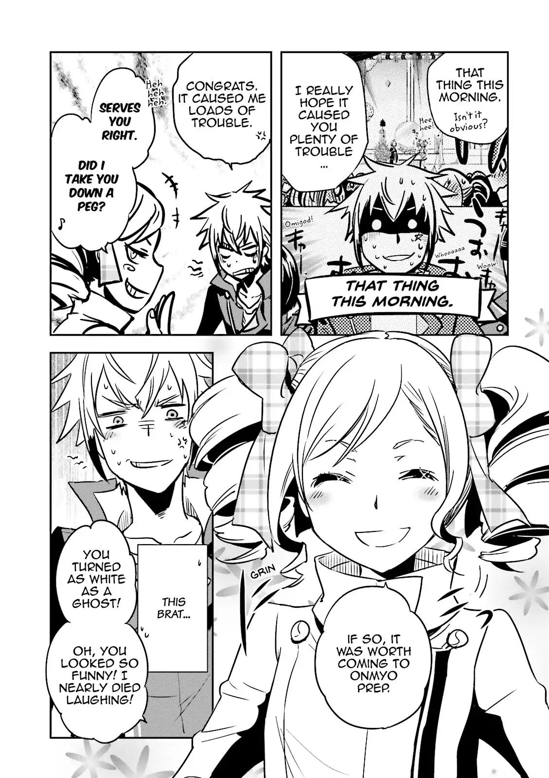 Tokyo Ravens Chapter 30 page 18 - Chapter 30: Upperclassmen