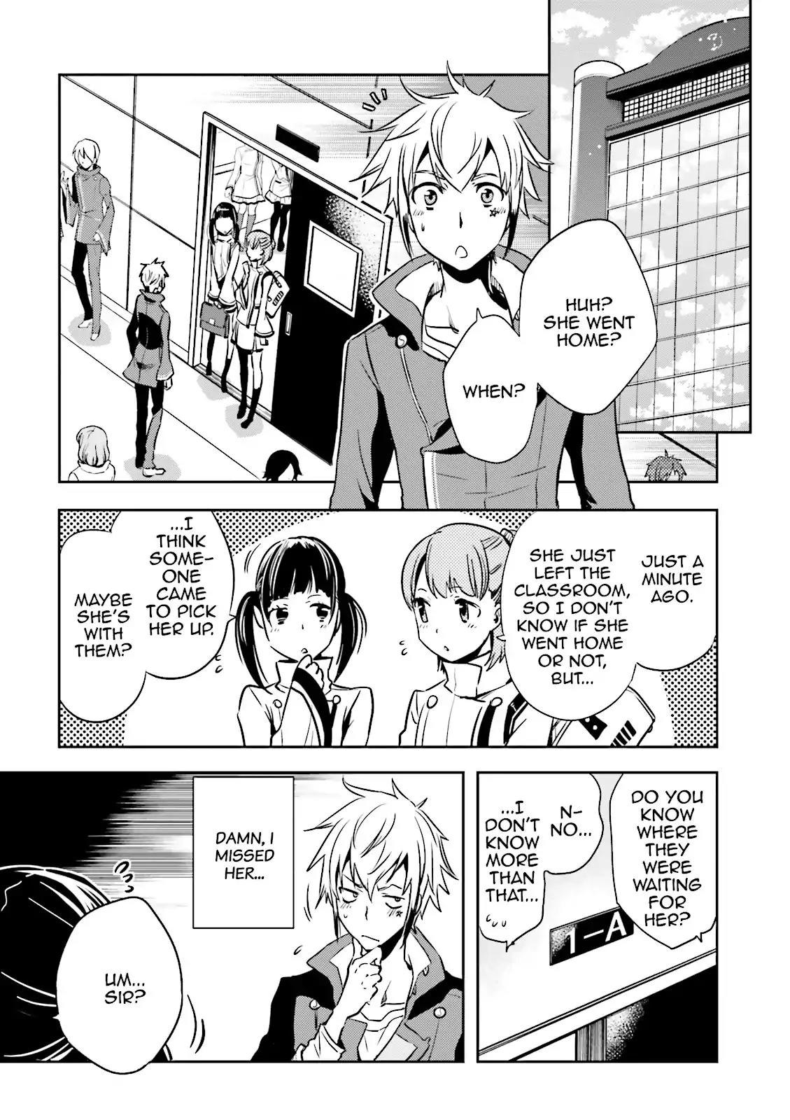 Tokyo Ravens Chapter 30 page 2 - Chapter 30: Upperclassmen