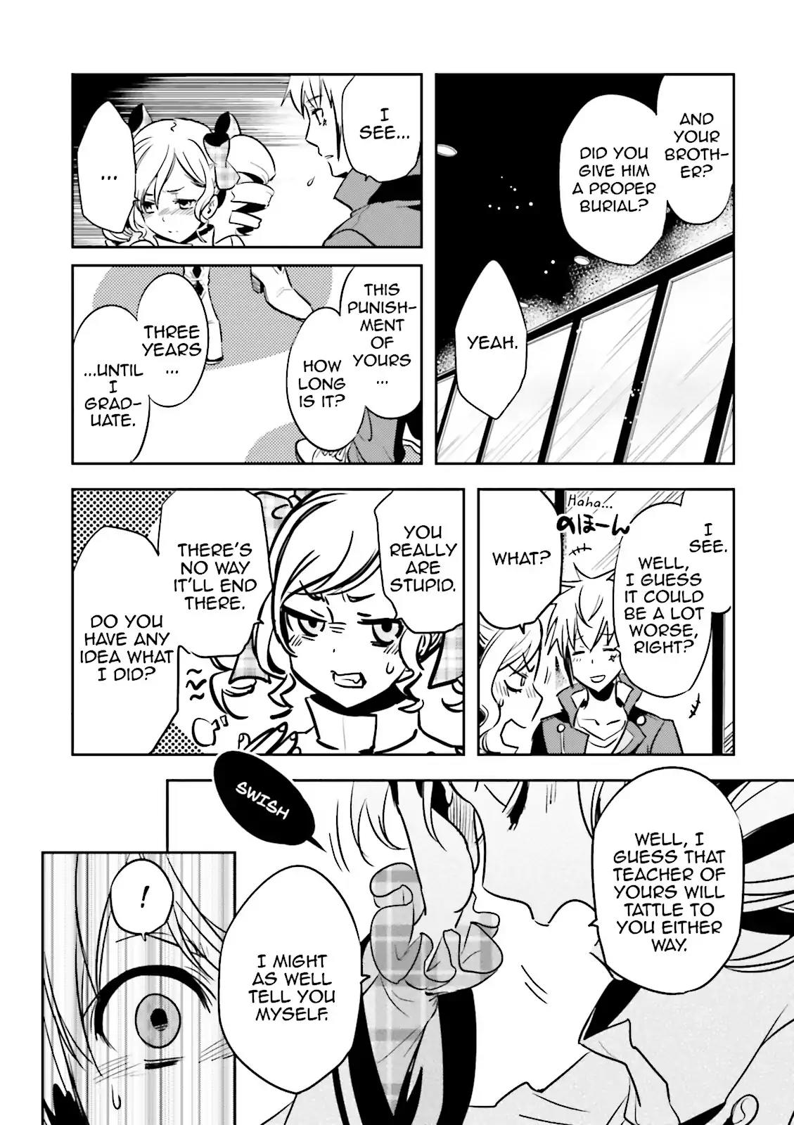 Tokyo Ravens Chapter 30 page 22 - Chapter 30: Upperclassmen