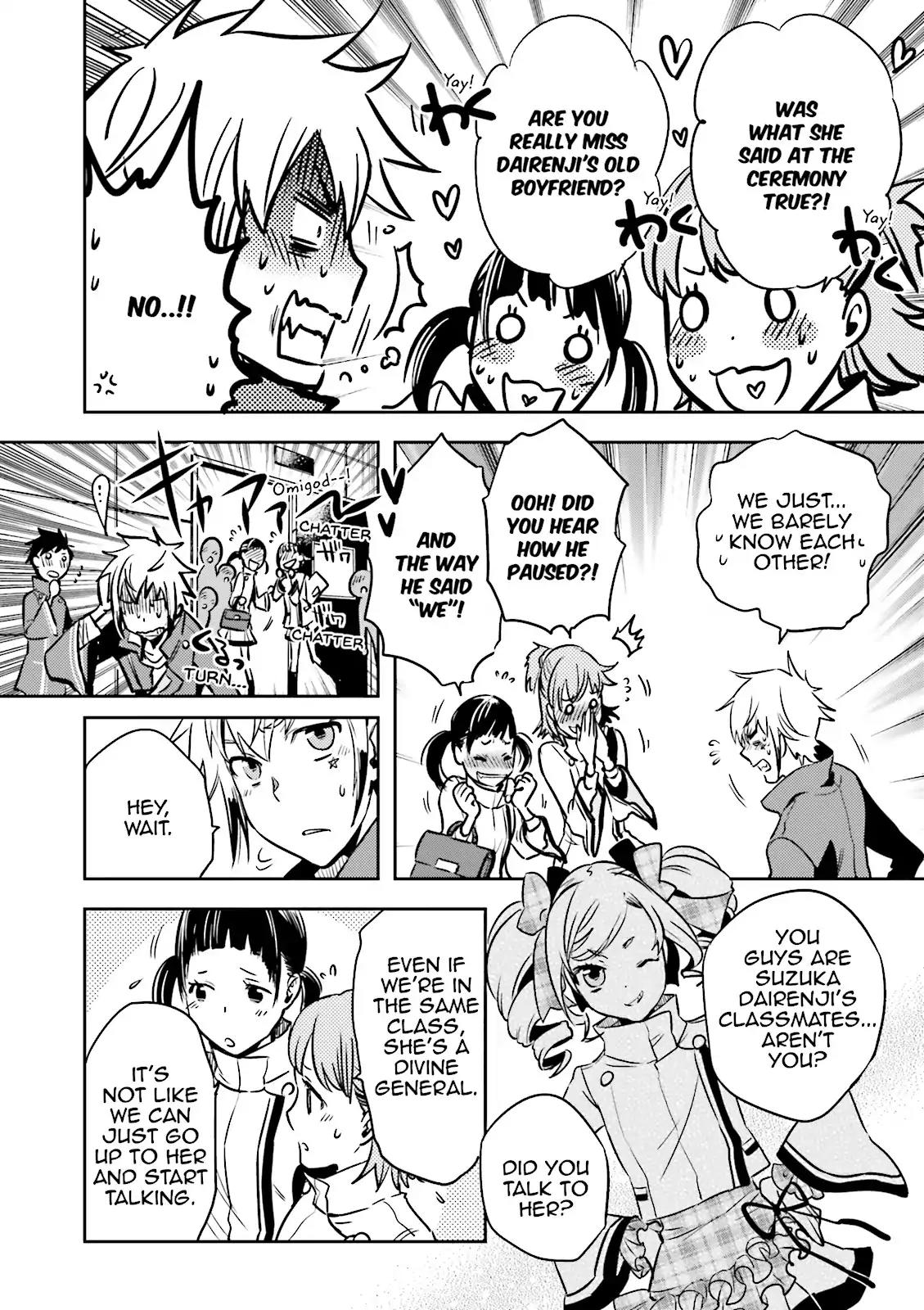 Tokyo Ravens Chapter 30 page 3 - Chapter 30: Upperclassmen