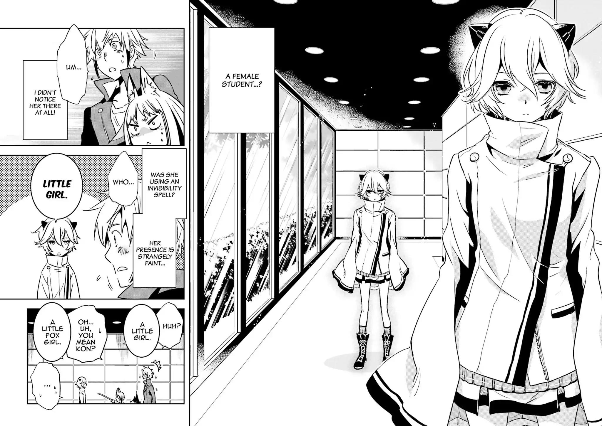 Tokyo Ravens Chapter 30 page 8 - Chapter 30: Upperclassmen