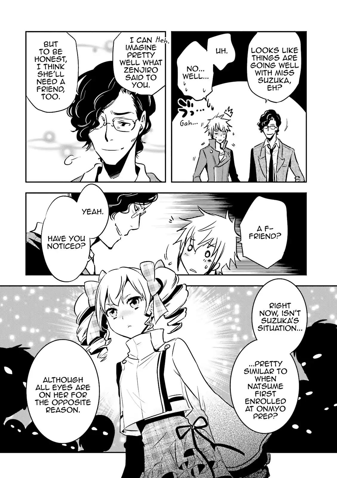 Tokyo Ravens Chapter 31 page 10 - Chapter 31: Underclassman