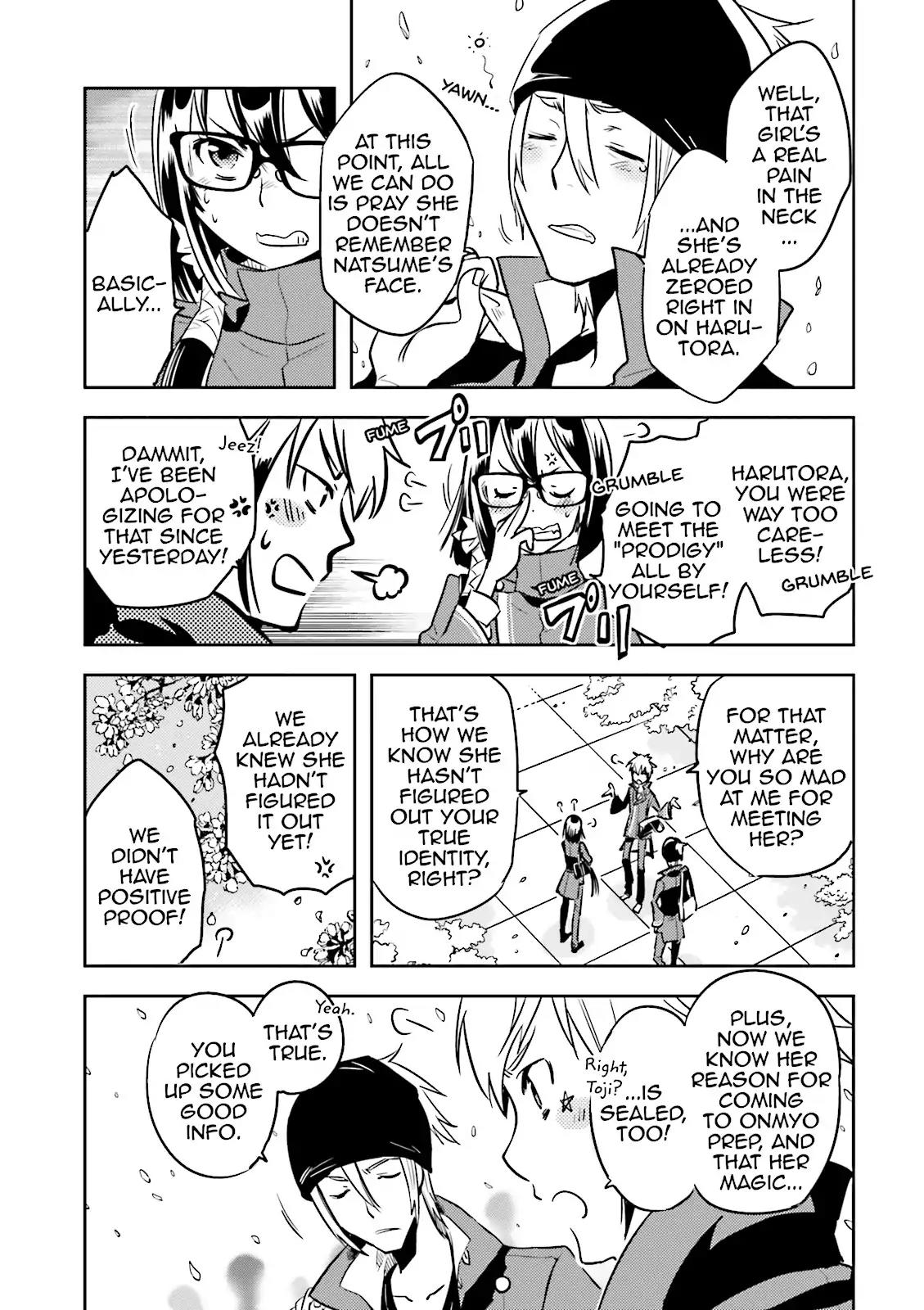 Tokyo Ravens Chapter 31 page 13 - Chapter 31: Underclassman