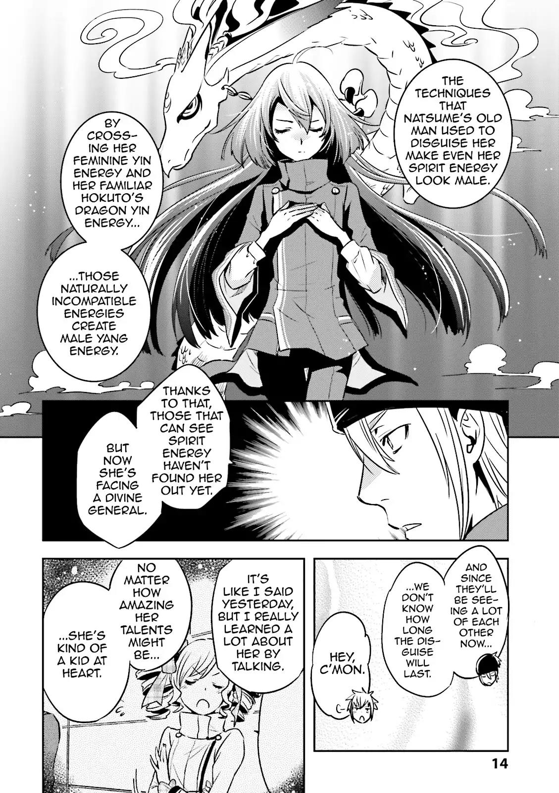 Tokyo Ravens Chapter 31 page 14 - Chapter 31: Underclassman