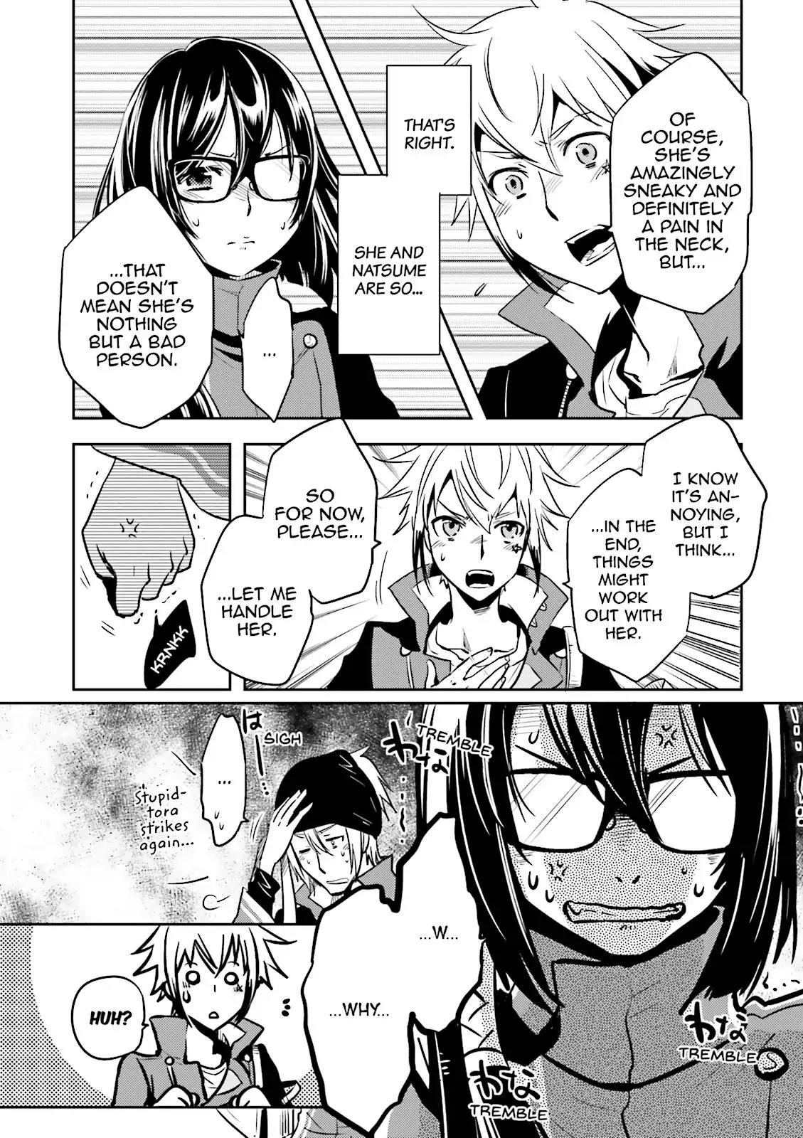 Tokyo Ravens Chapter 31 page 15 - Chapter 31: Underclassman