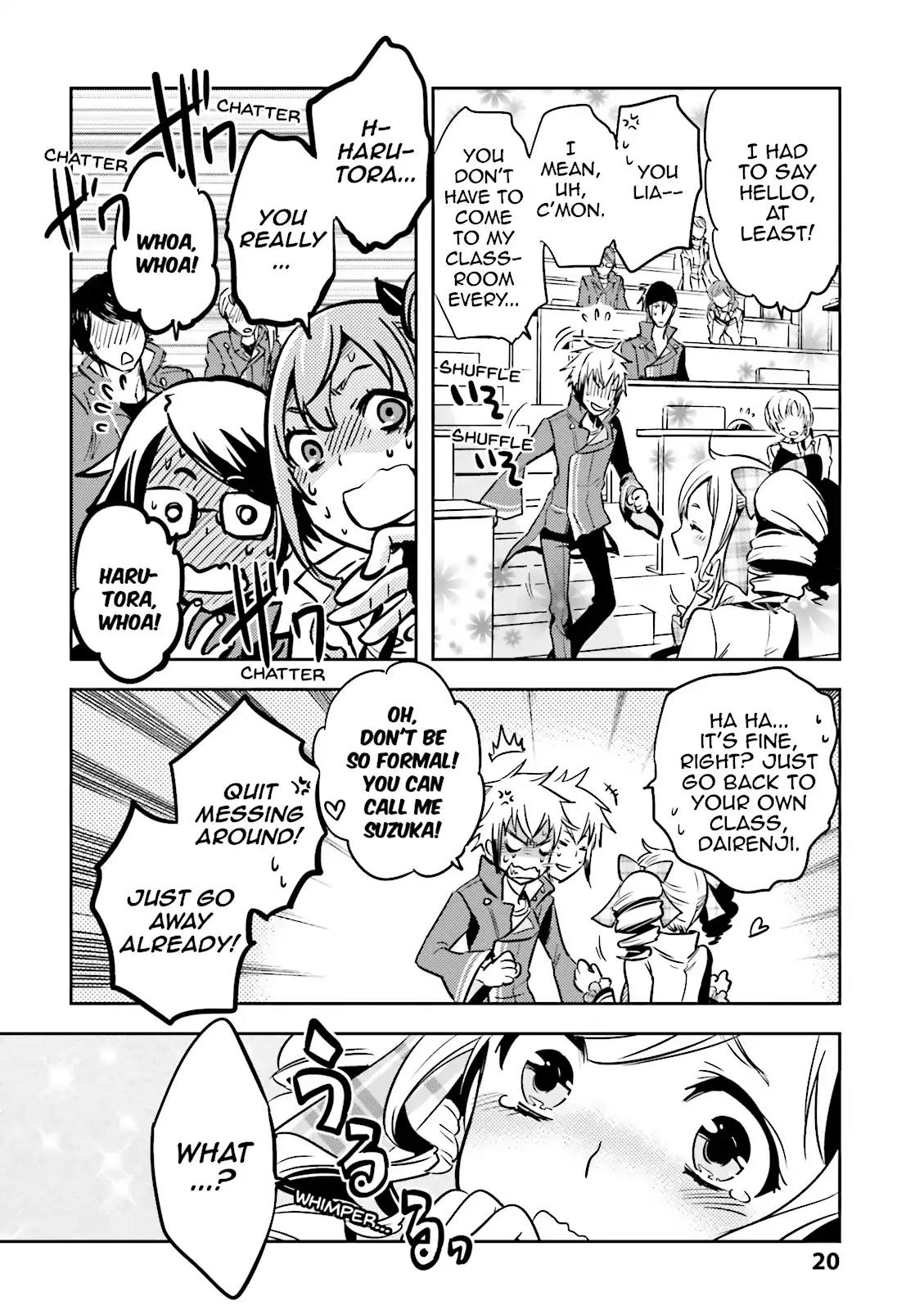 Tokyo Ravens Chapter 31 page 20 - Chapter 31: Underclassman