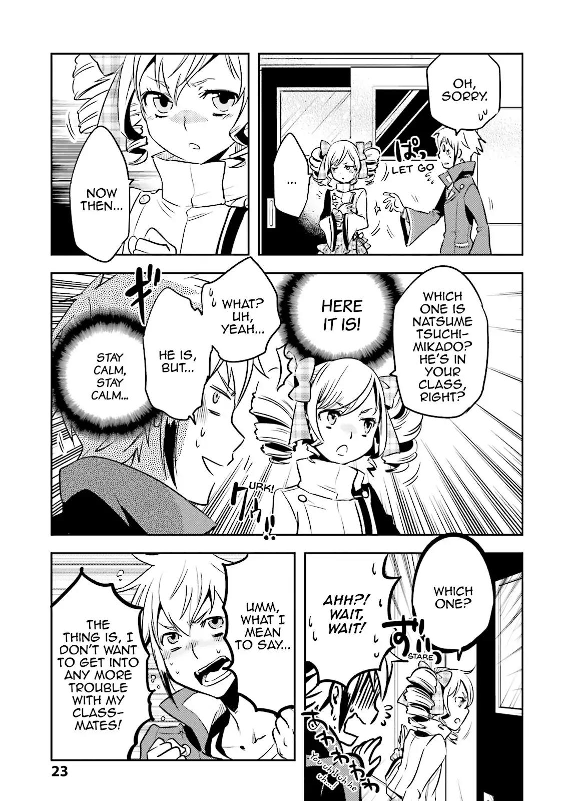 Tokyo Ravens Chapter 31 page 23 - Chapter 31: Underclassman
