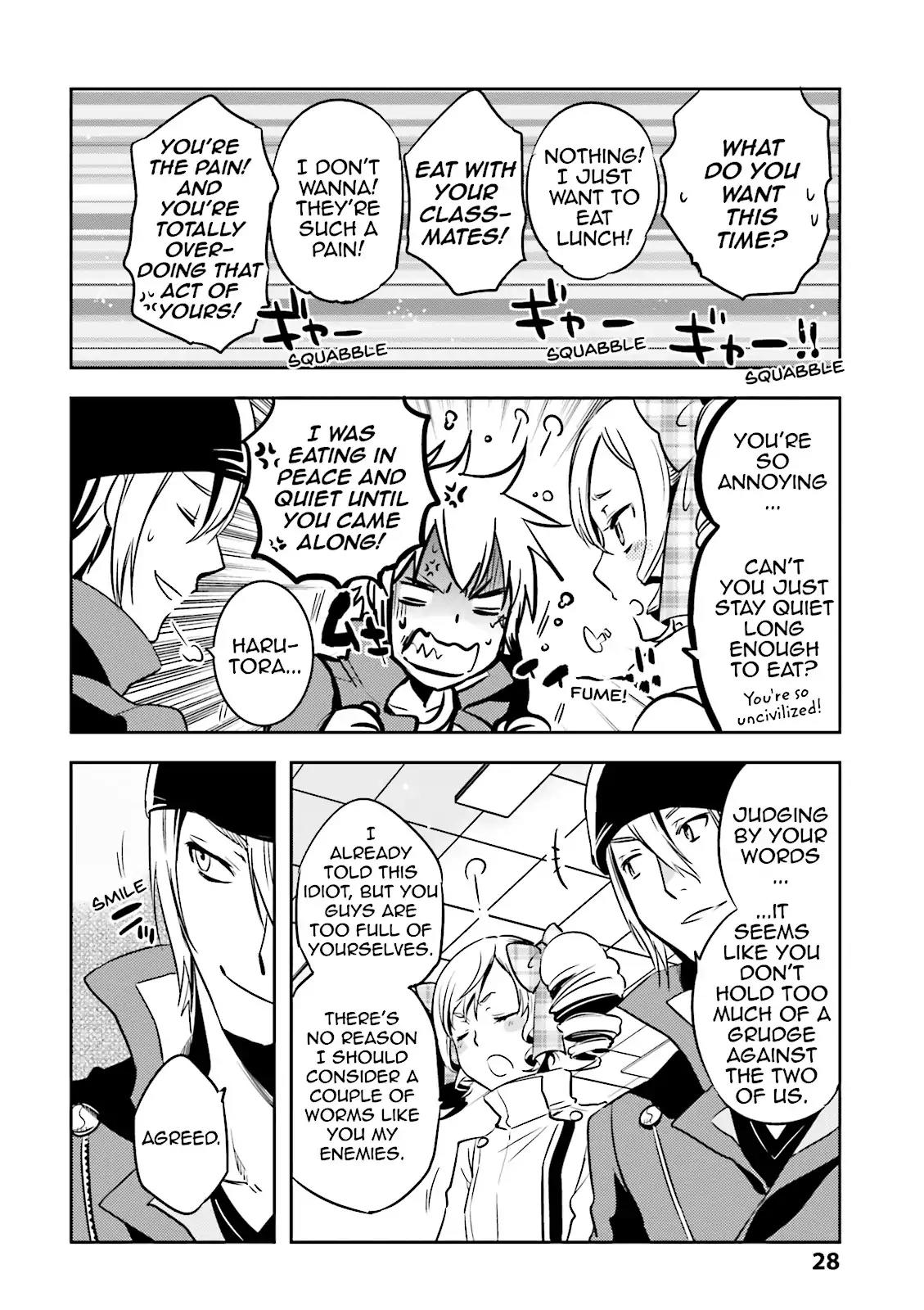 Tokyo Ravens Chapter 31 page 28 - Chapter 31: Underclassman