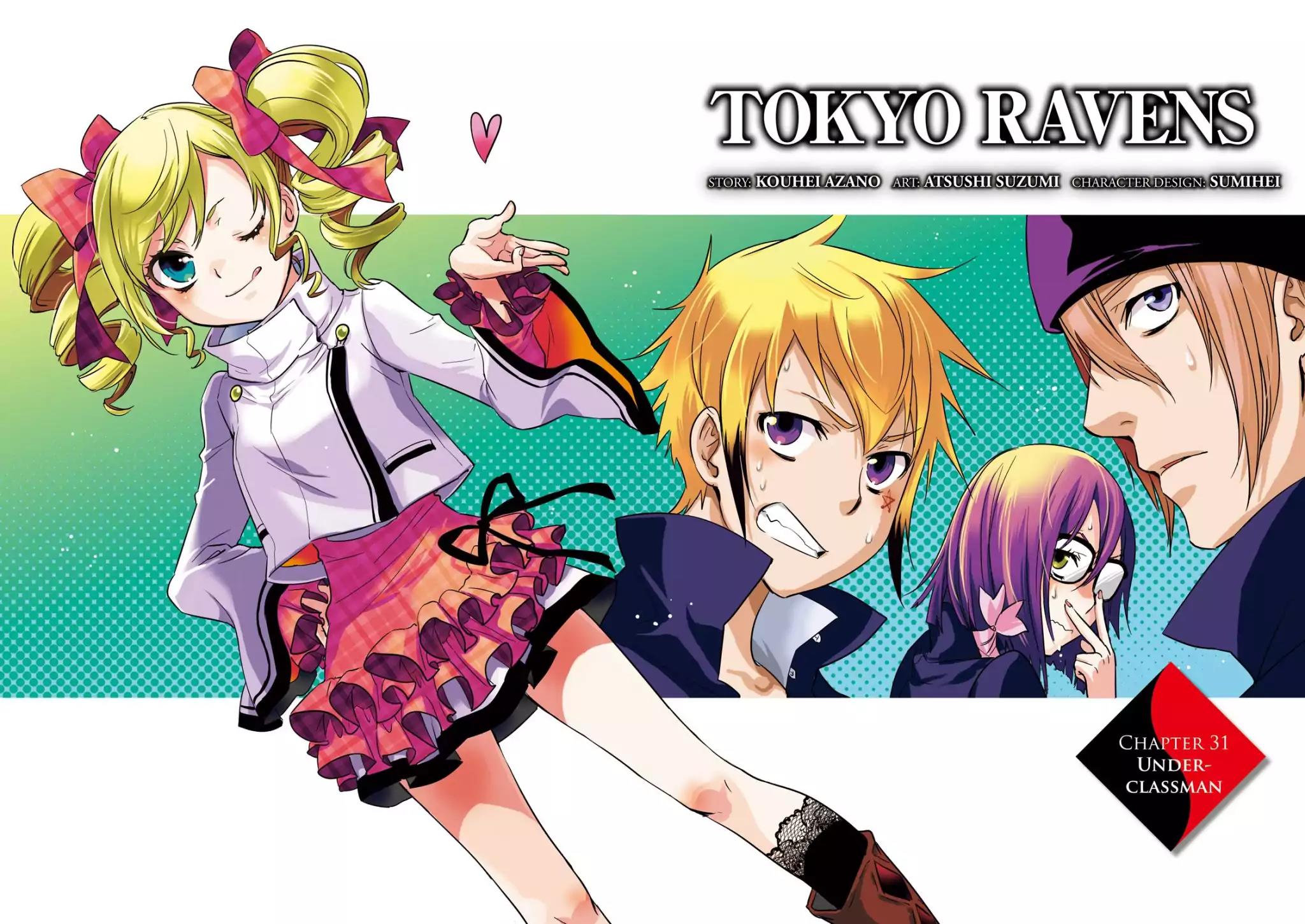 Tokyo Ravens Chapter 31 page 3 - Chapter 31: Underclassman