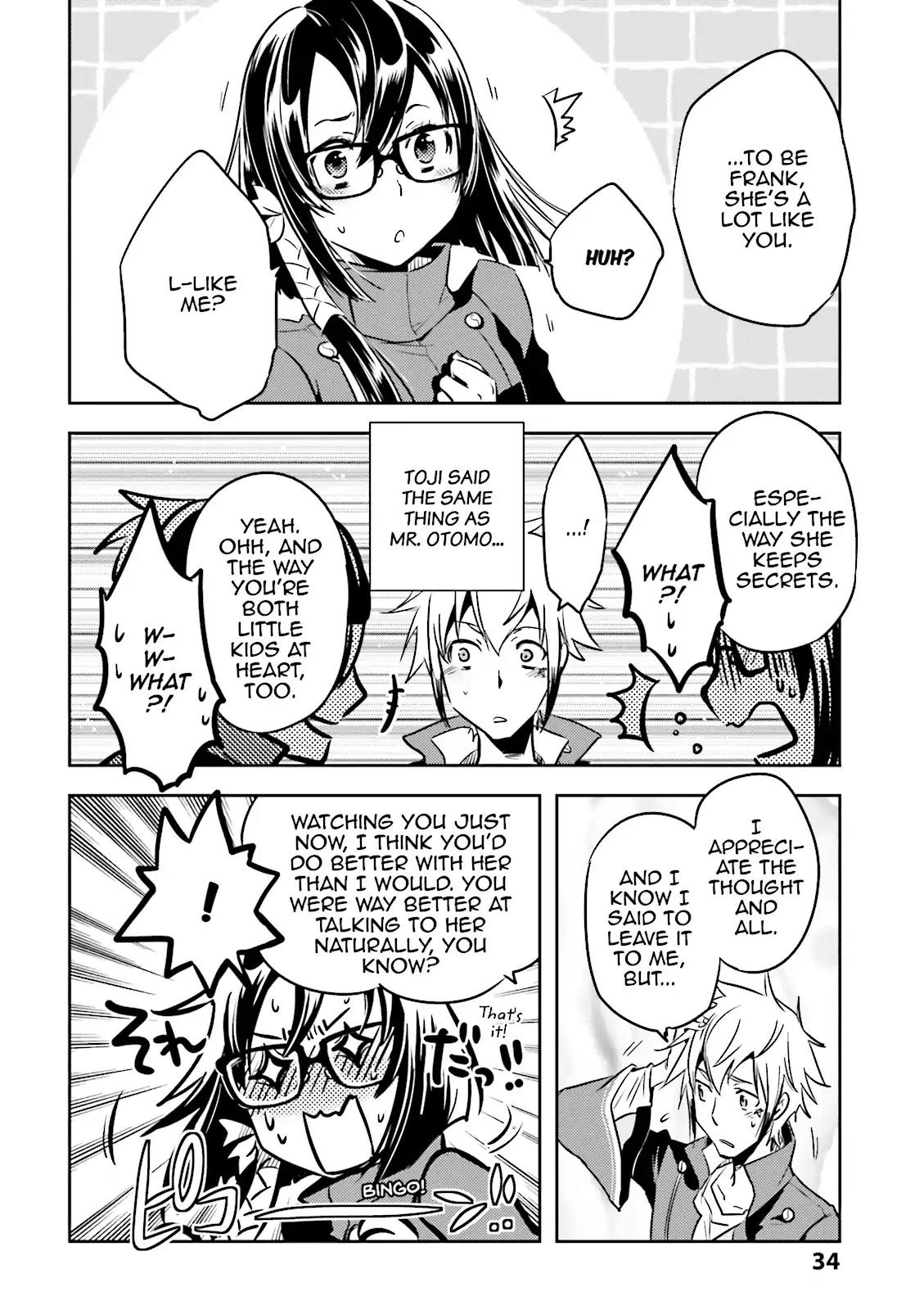 Tokyo Ravens Chapter 31 page 34 - Chapter 31: Underclassman