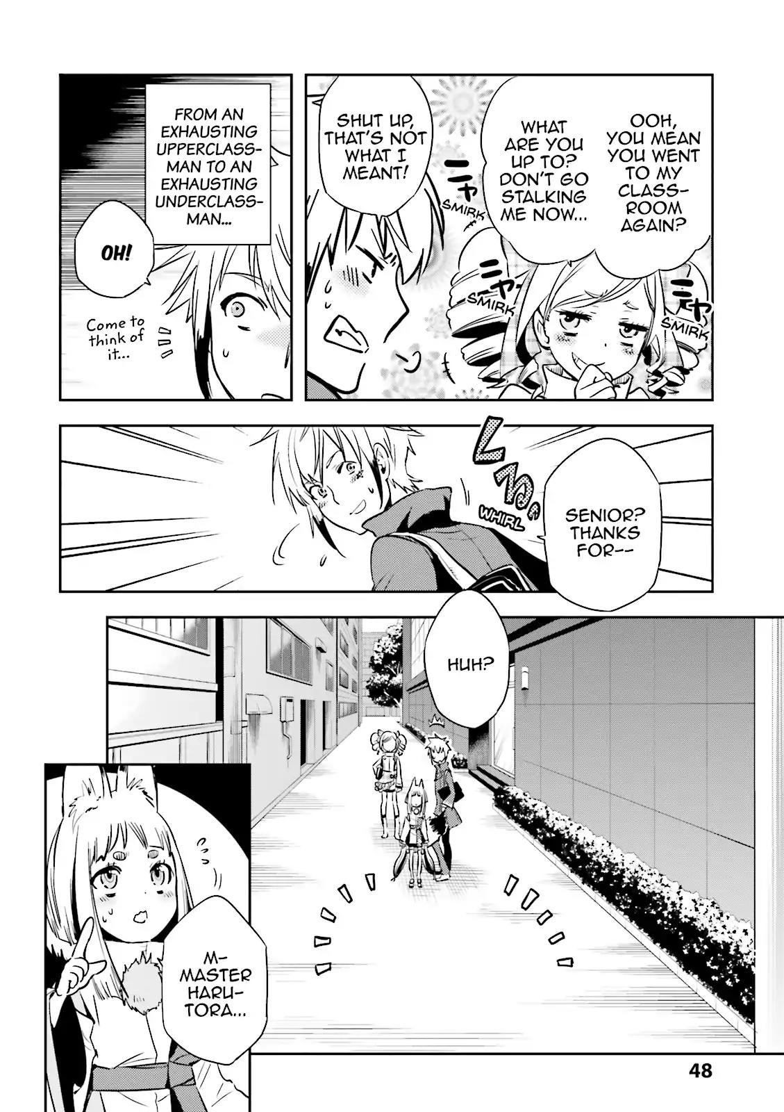 Tokyo Ravens Chapter 32 page 10 - Chapter 32: Disclosure