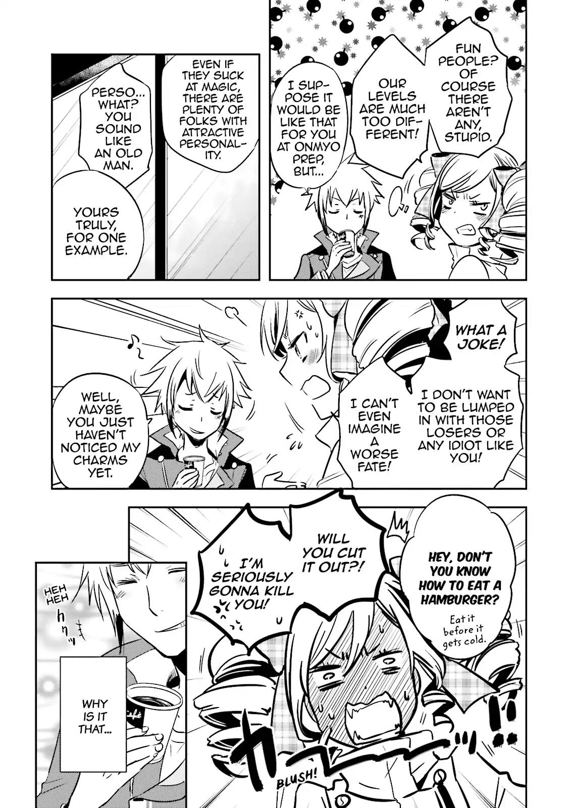 Tokyo Ravens Chapter 32 page 15 - Chapter 32: Disclosure