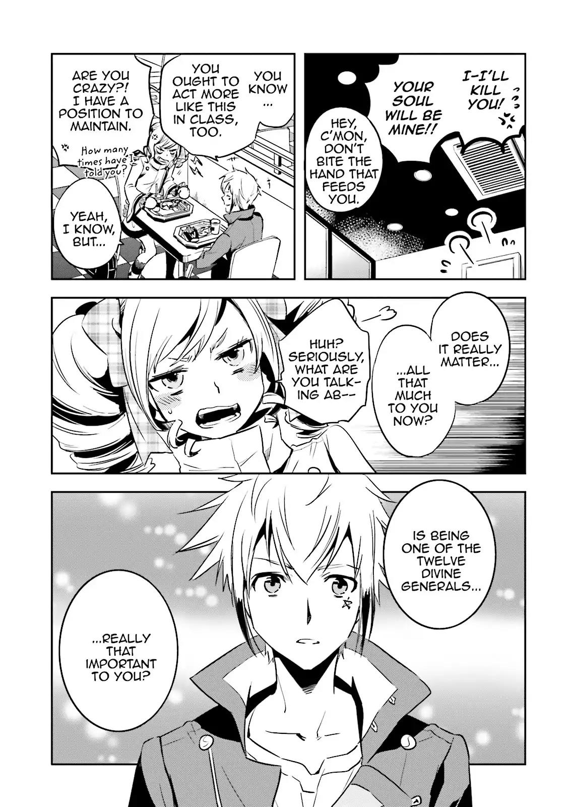 Tokyo Ravens Chapter 32 page 17 - Chapter 32: Disclosure