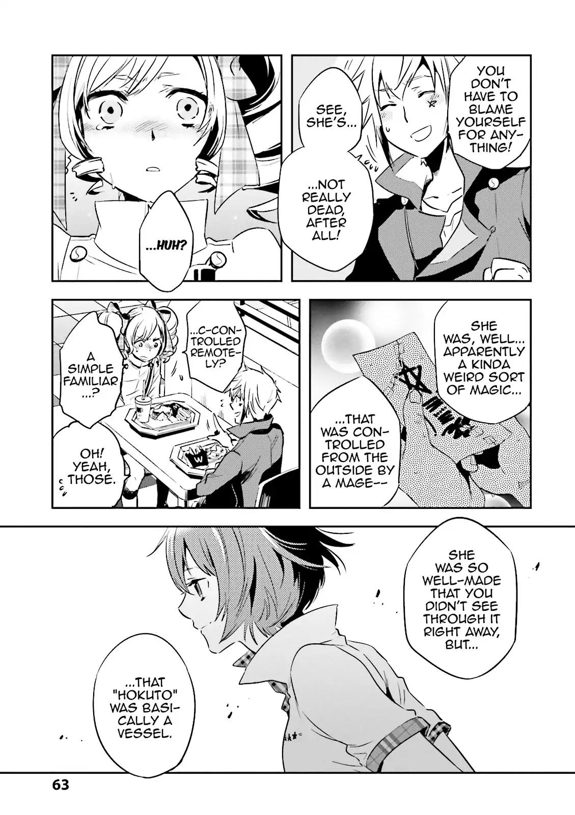 Tokyo Ravens Chapter 32 page 25 - Chapter 32: Disclosure