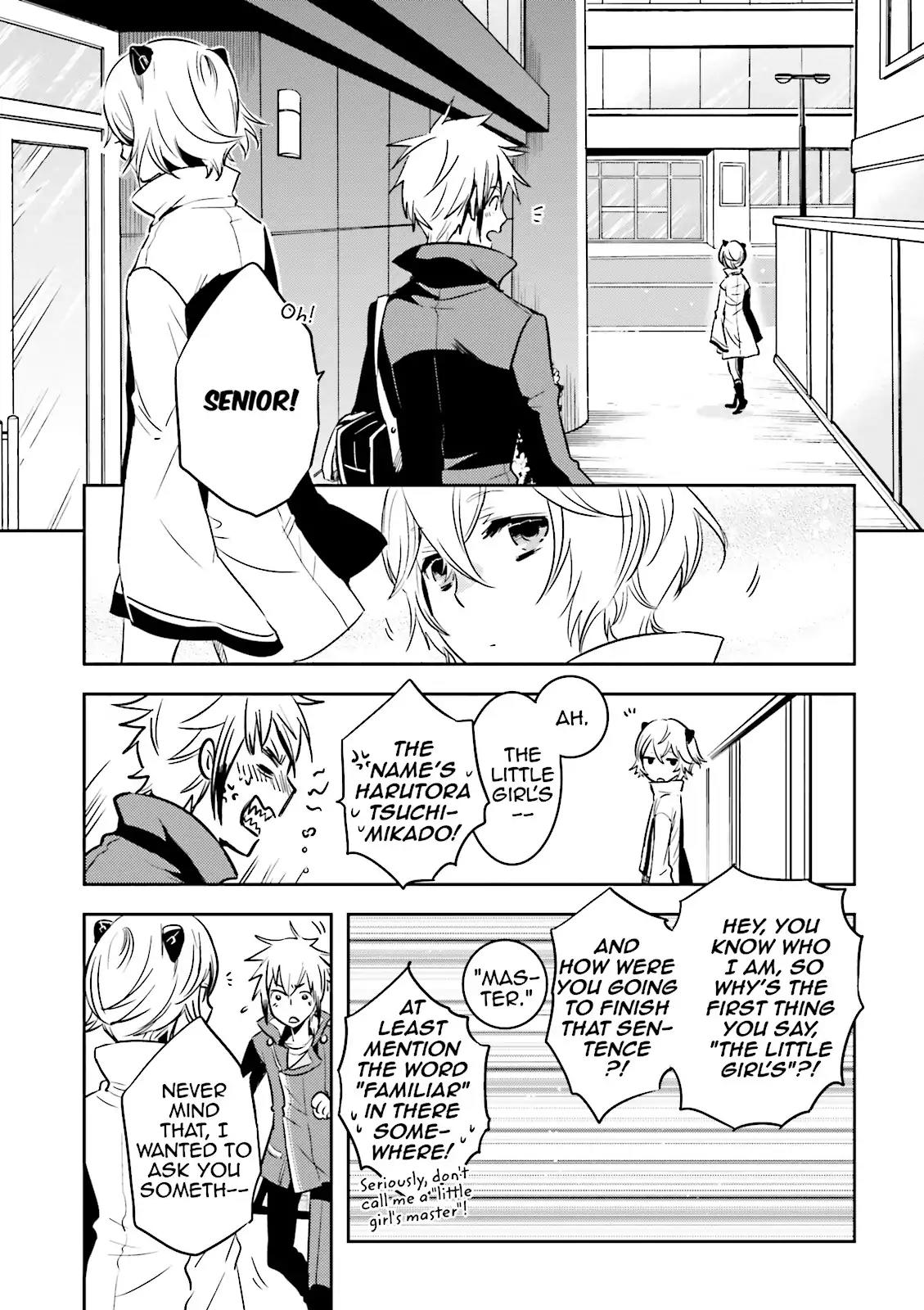 Tokyo Ravens Chapter 32 page 3 - Chapter 32: Disclosure