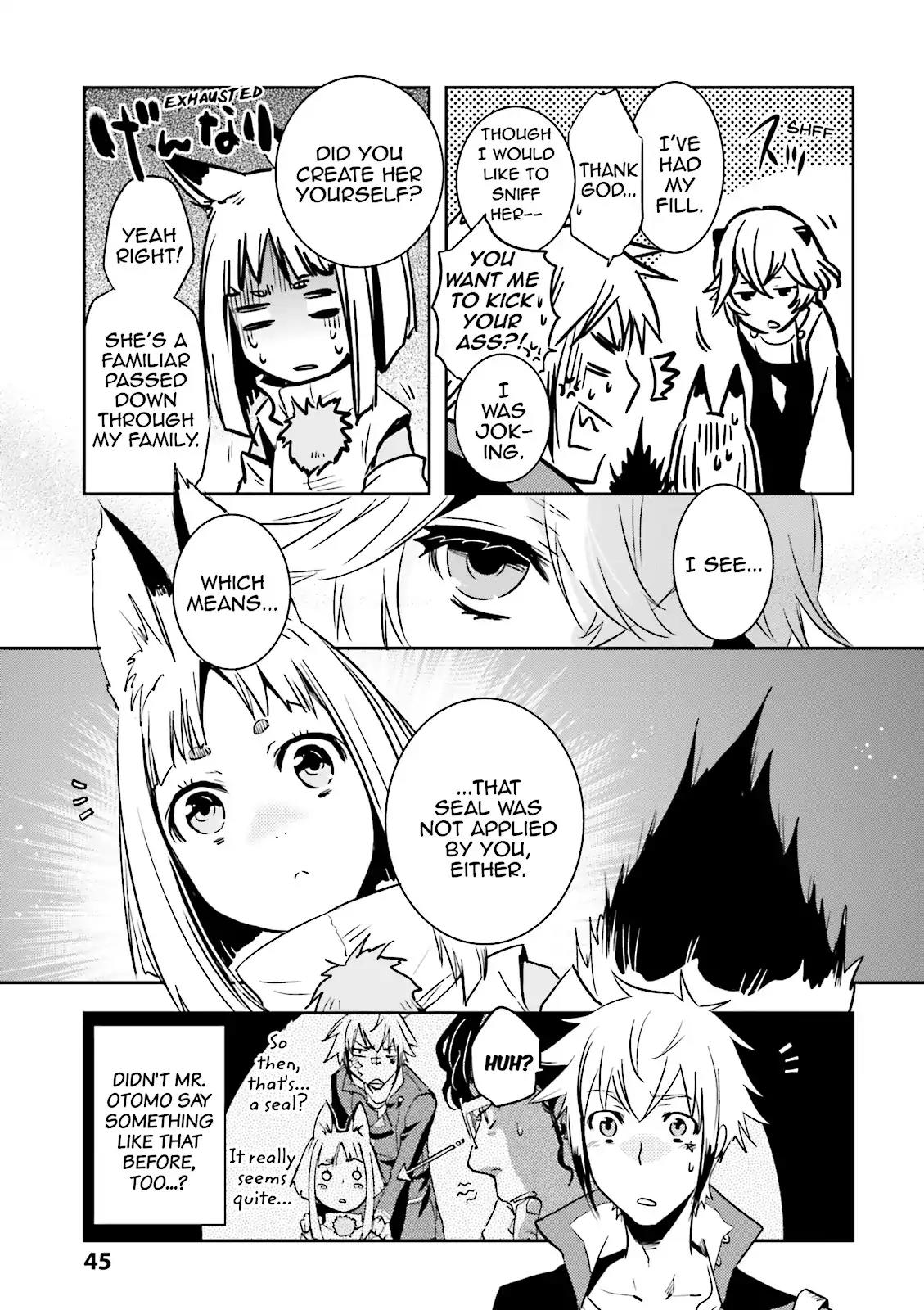 Tokyo Ravens Chapter 32 page 7 - Chapter 32: Disclosure