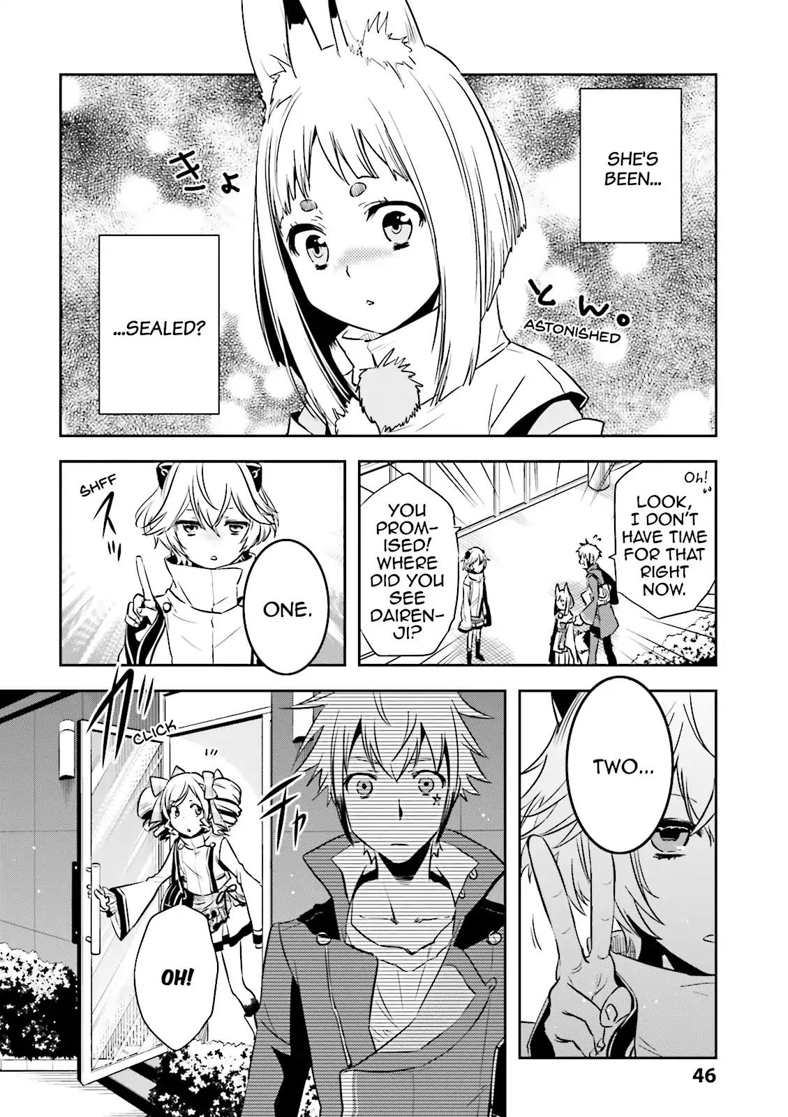 Tokyo Ravens Chapter 32 page 8 - Chapter 32: Disclosure