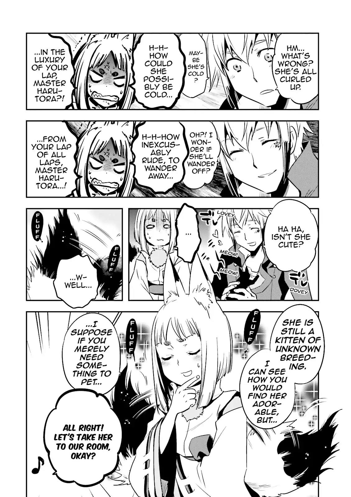 Tokyo Ravens Chapter 33 page 12 - Chapter 33: A Ruthless Tail