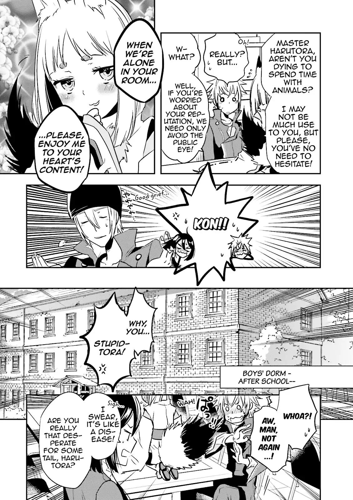 Tokyo Ravens Chapter 33 page 6 - Chapter 33: A Ruthless Tail