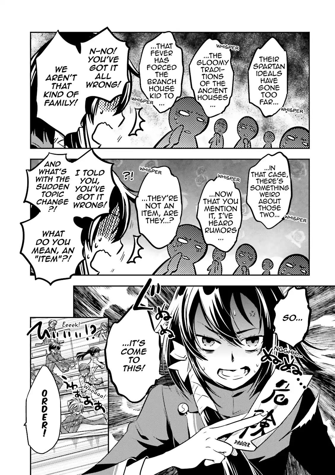 Tokyo Ravens Chapter 34 page 13 - Chapter 34: Cold Memories In The Dark