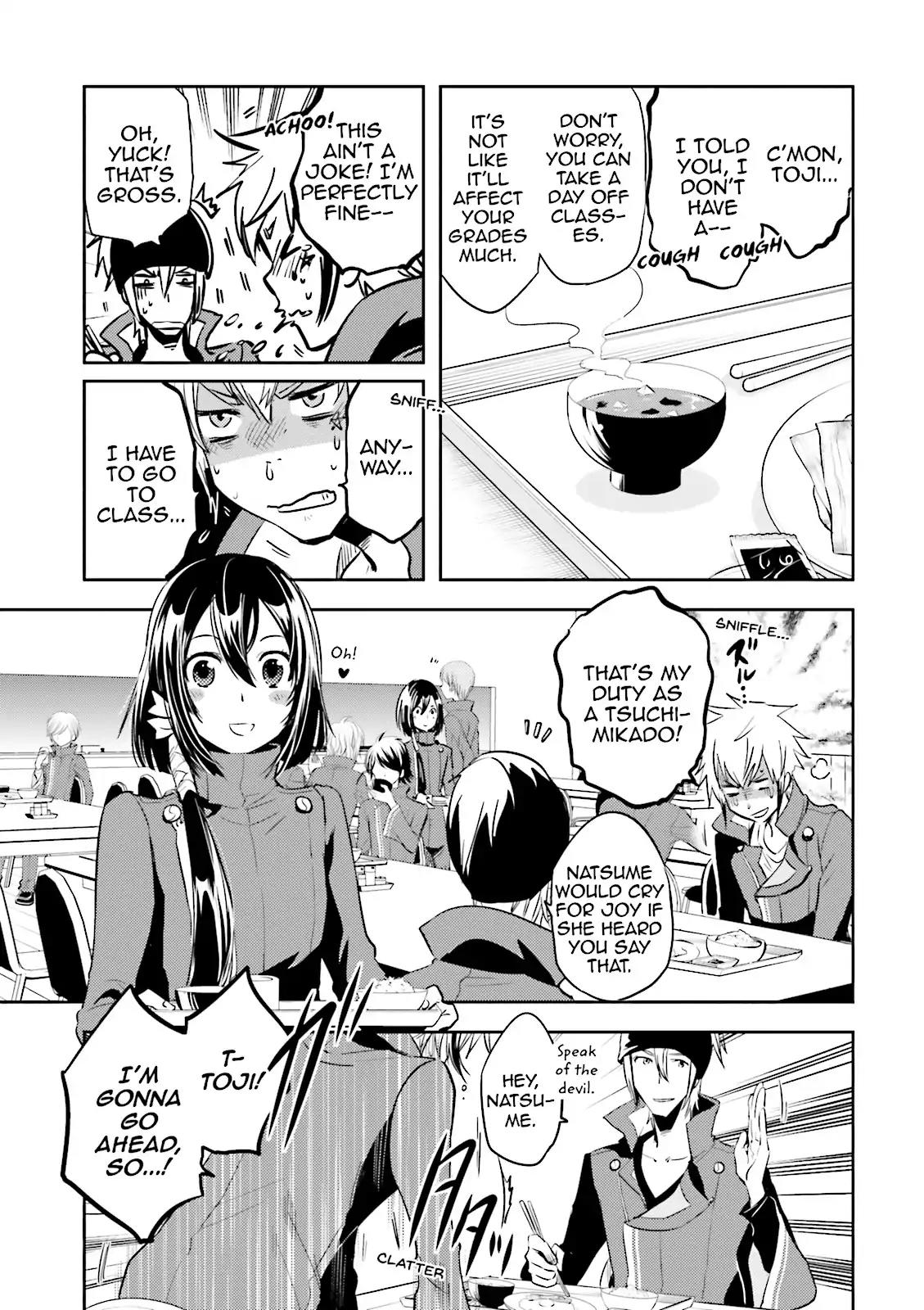 Tokyo Ravens Chapter 34 page 5 - Chapter 34: Cold Memories In The Dark