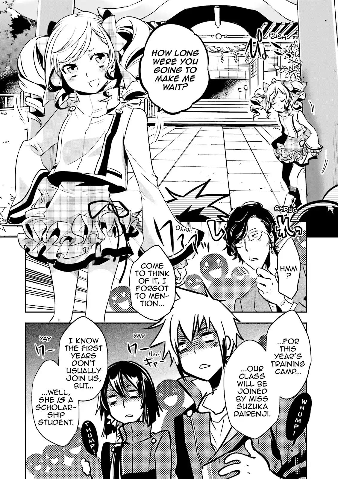 Tokyo Ravens Chapter 35 page 10 - Chapter 35: Training Camp