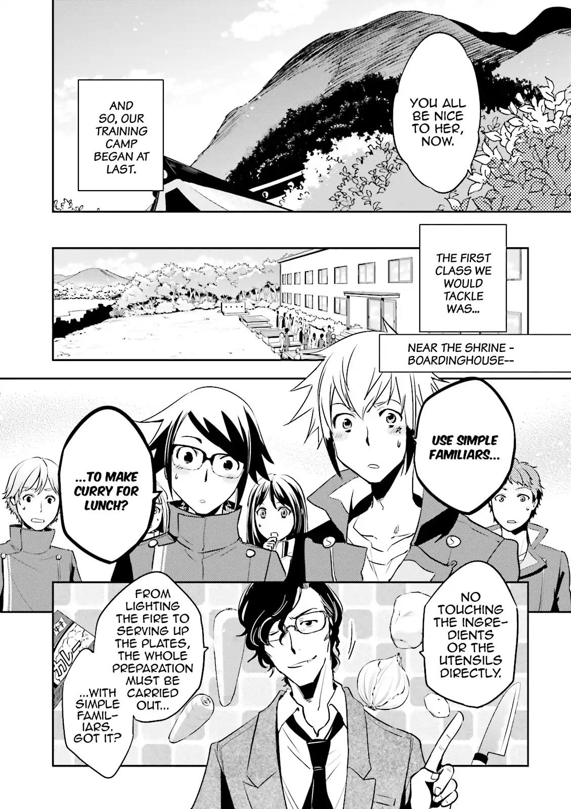 Tokyo Ravens Chapter 35 page 11 - Chapter 35: Training Camp