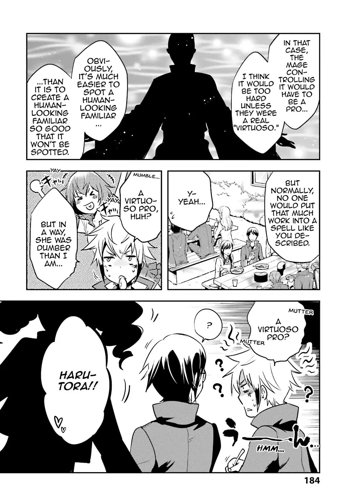 Tokyo Ravens Chapter 35 page 28 - Chapter 35: Training Camp