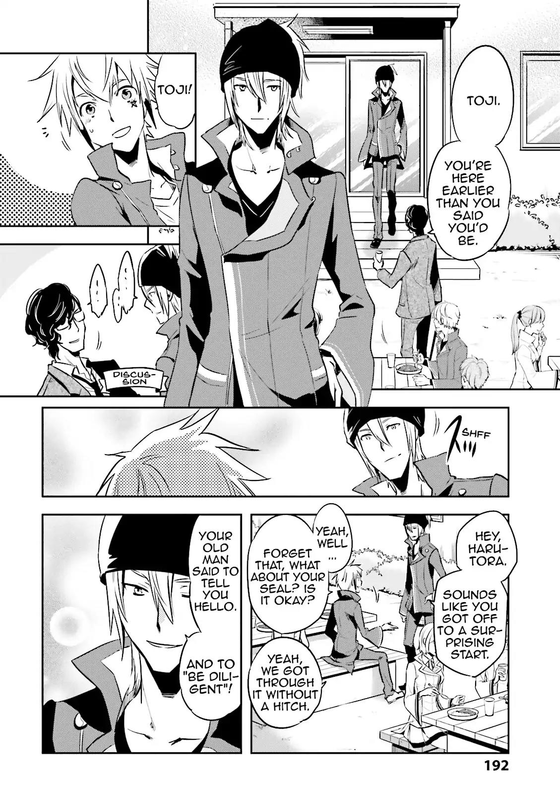 Tokyo Ravens Chapter 35 page 36 - Chapter 35: Training Camp