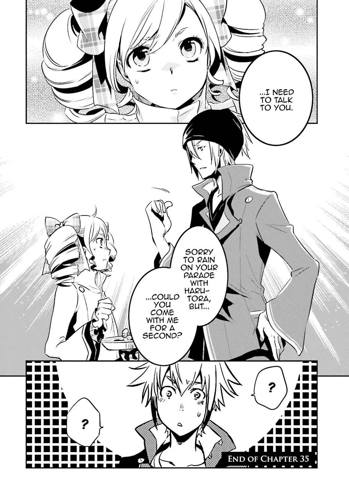 Tokyo Ravens Chapter 35 page 38 - Chapter 35: Training Camp
