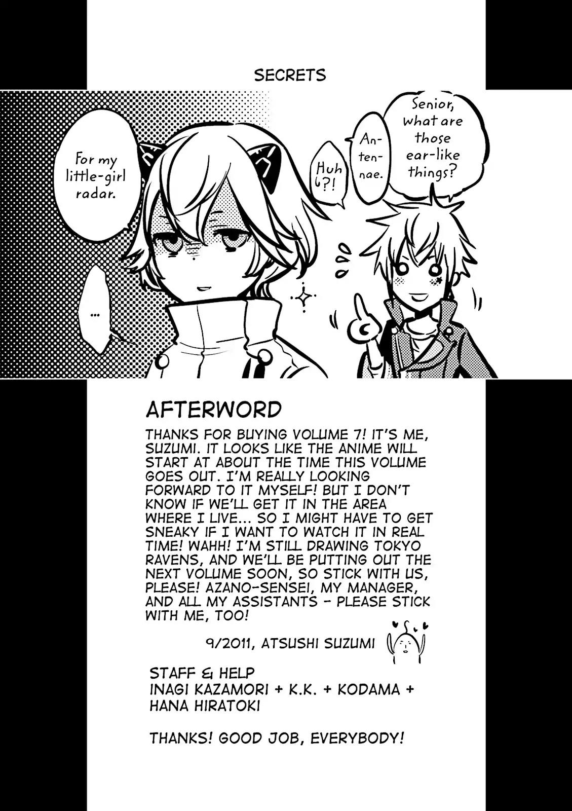 Tokyo Ravens Chapter 35 page 39 - Chapter 35: Training Camp