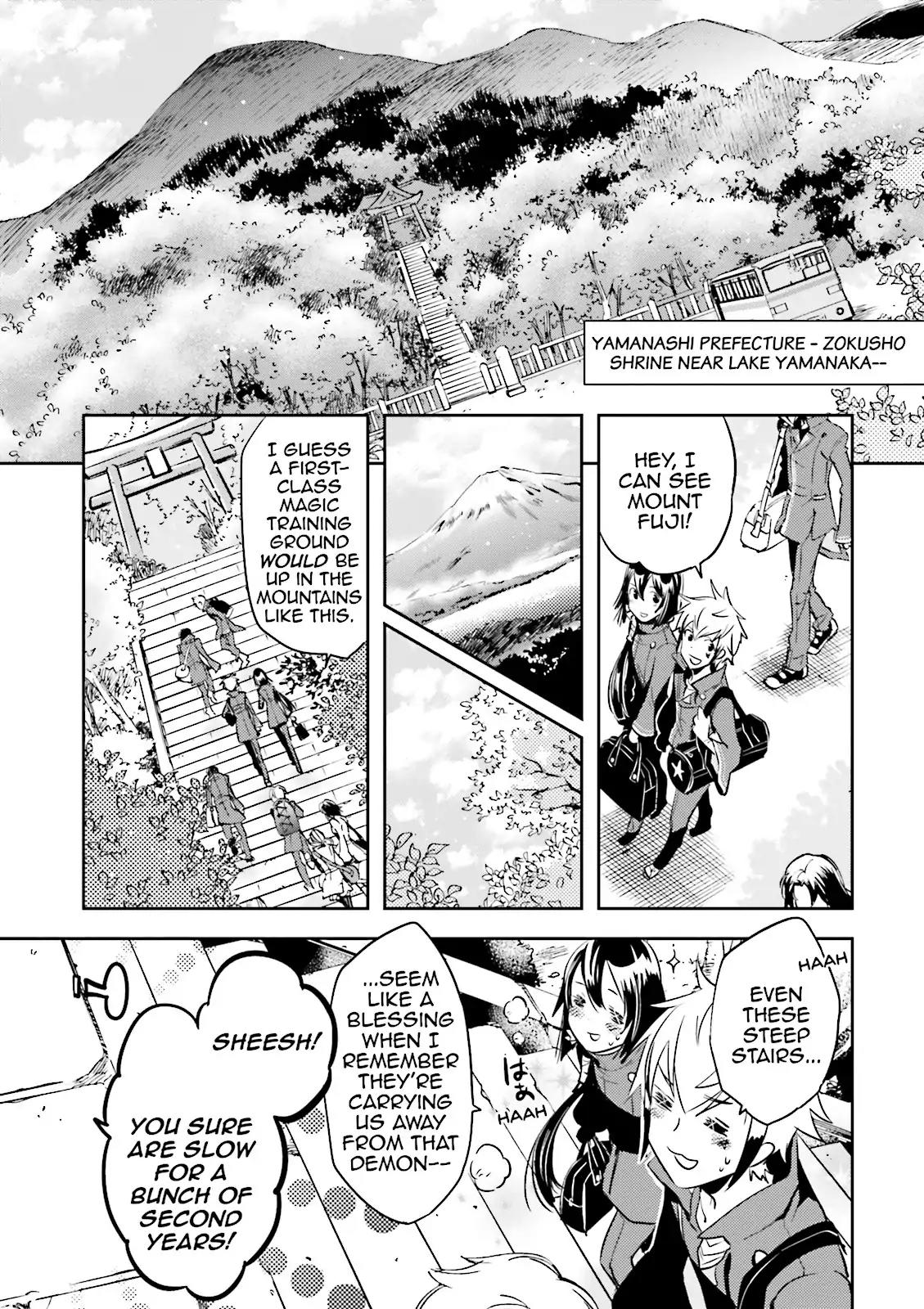 Tokyo Ravens Chapter 35 page 9 - Chapter 35: Training Camp