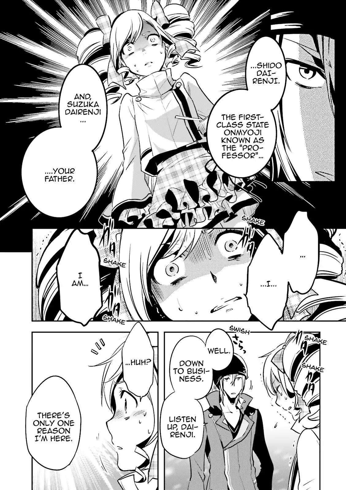 Tokyo Ravens Chapter 36 page 14 - Chapter 36: A Request