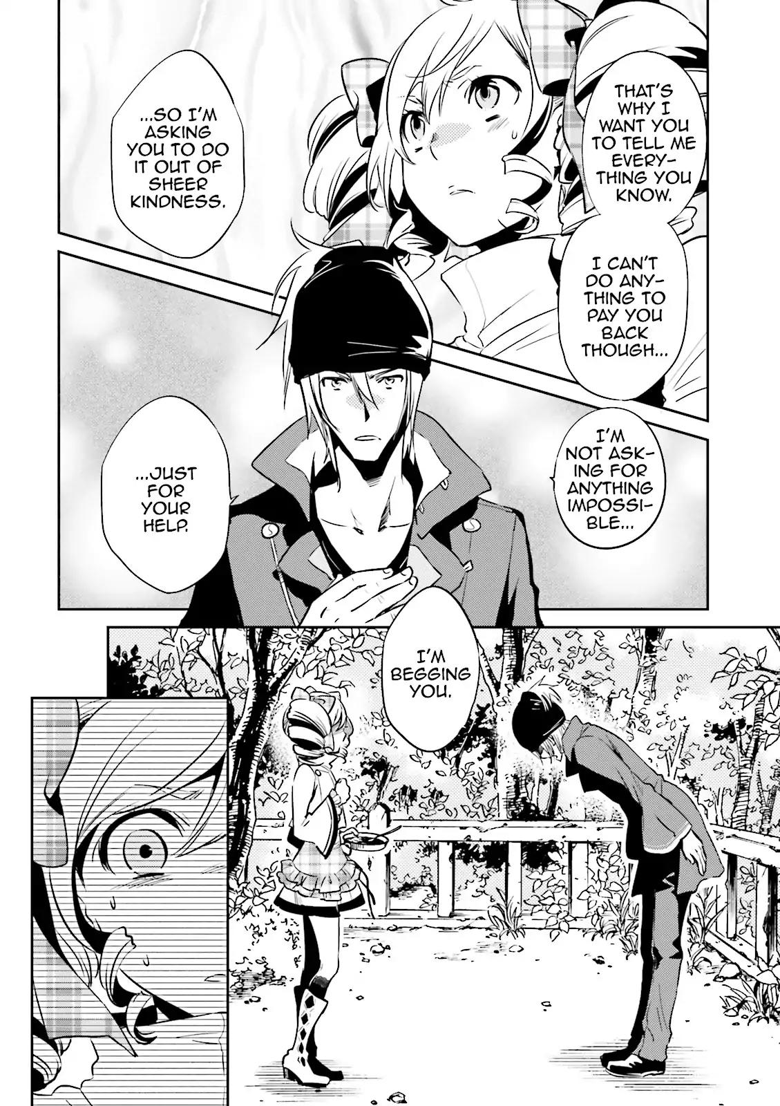 Tokyo Ravens Chapter 36 page 17 - Chapter 36: A Request