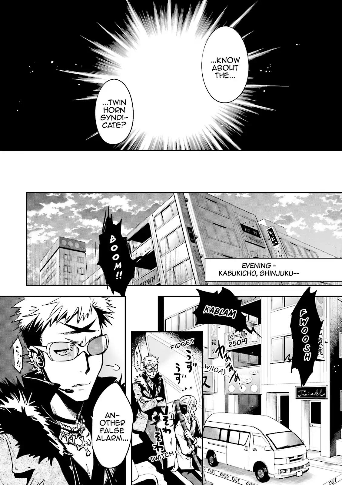 Tokyo Ravens Chapter 36 page 19 - Chapter 36: A Request