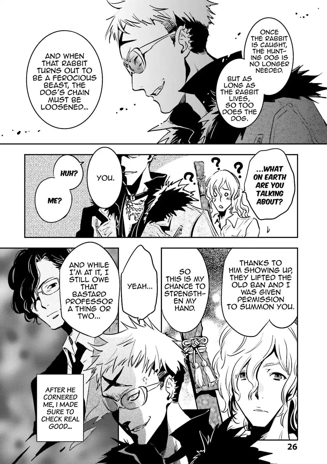 Tokyo Ravens Chapter 36 page 25 - Chapter 36: A Request
