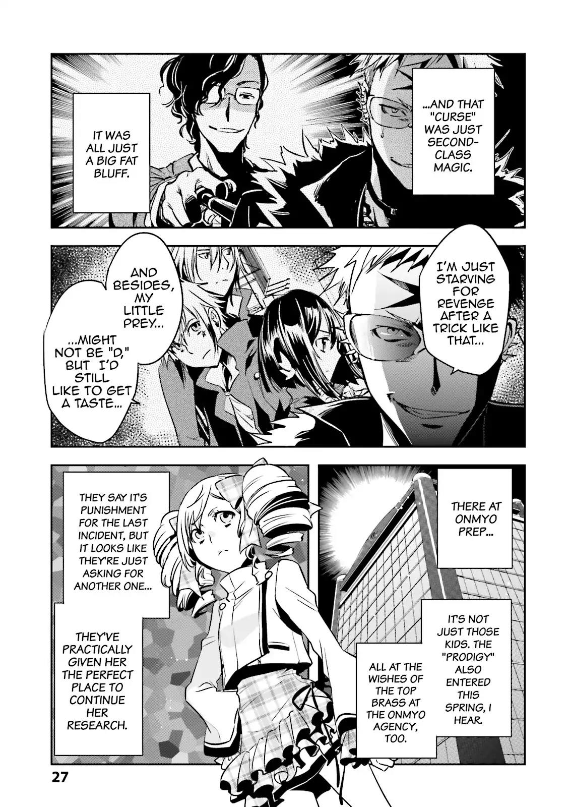 Tokyo Ravens Chapter 36 page 26 - Chapter 36: A Request