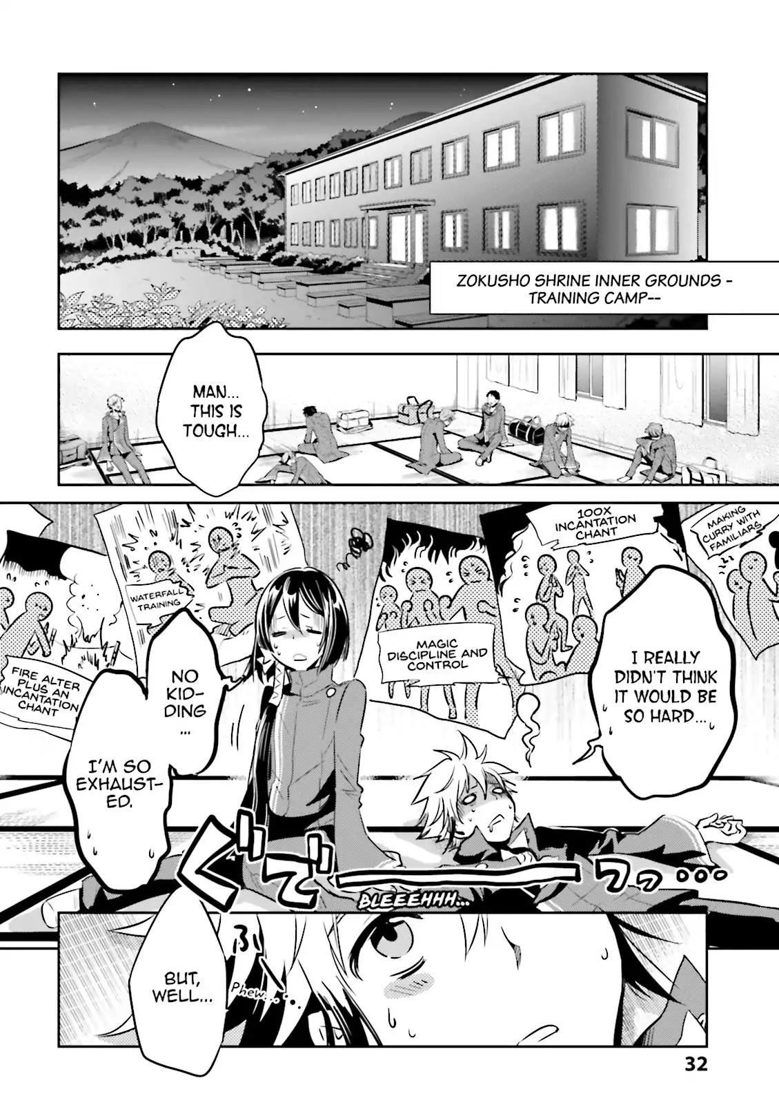 Tokyo Ravens Chapter 36 page 31 - Chapter 36: A Request