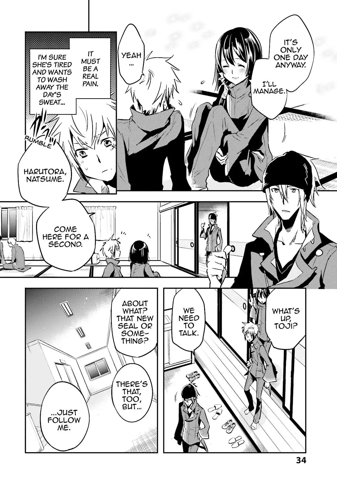 Tokyo Ravens Chapter 36 page 33 - Chapter 36: A Request