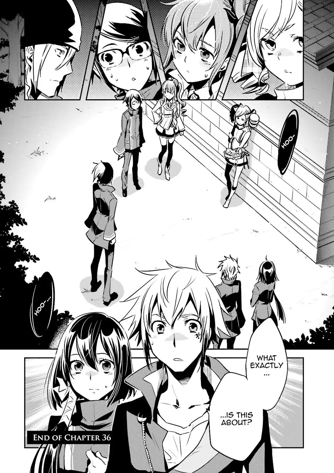 Tokyo Ravens Chapter 36 page 35 - Chapter 36: A Request