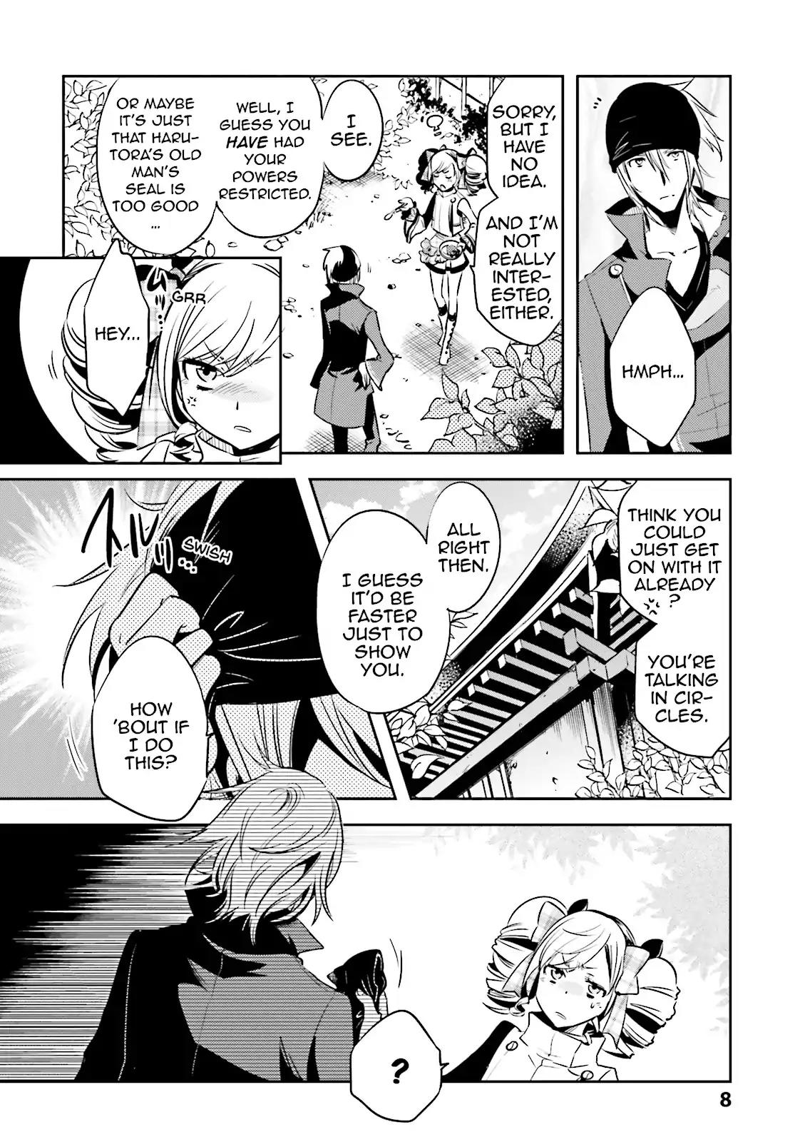 Tokyo Ravens Chapter 36 page 8 - Chapter 36: A Request