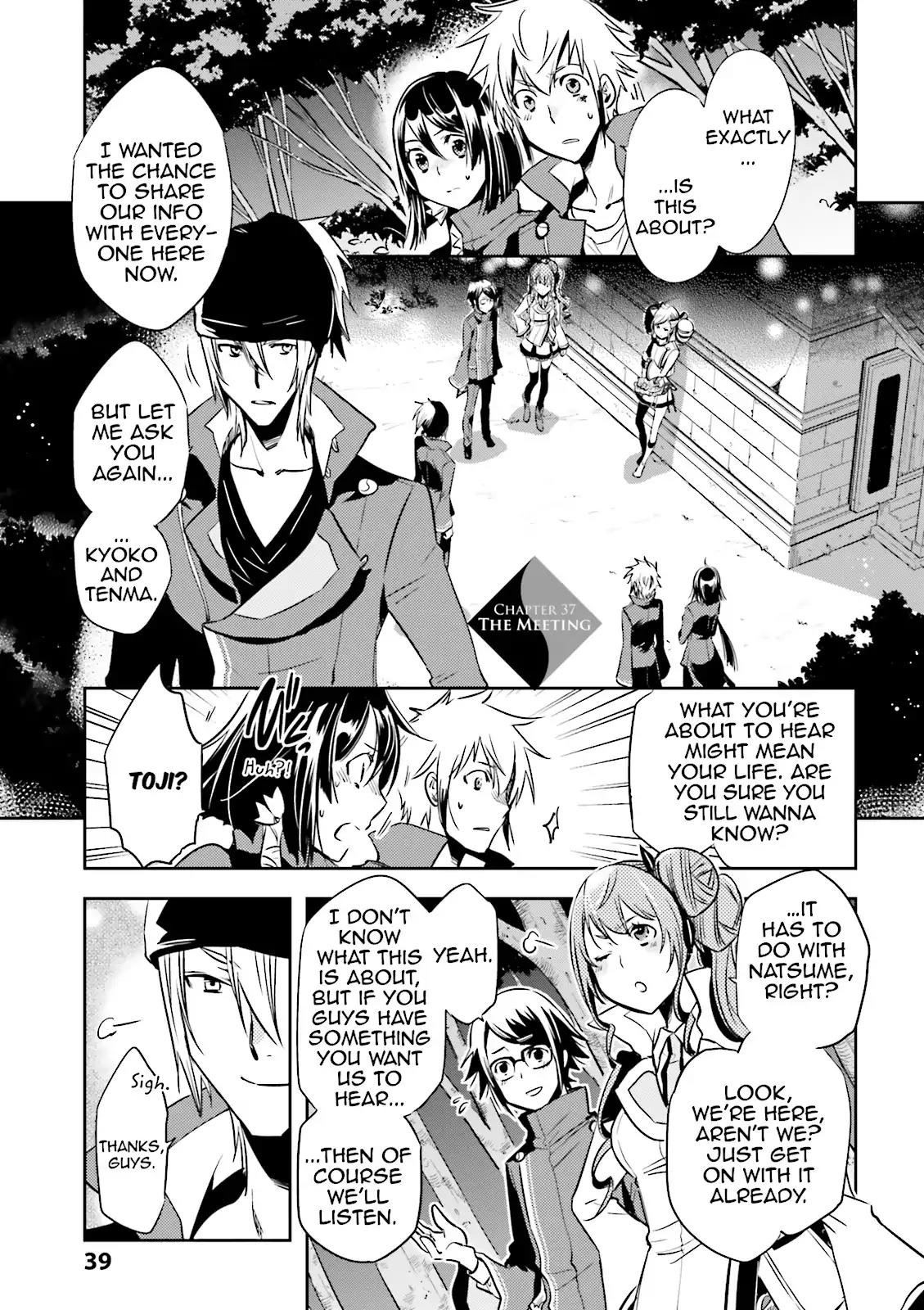 Tokyo Ravens Chapter 37 page 1 - Chapter 37: The Meeting