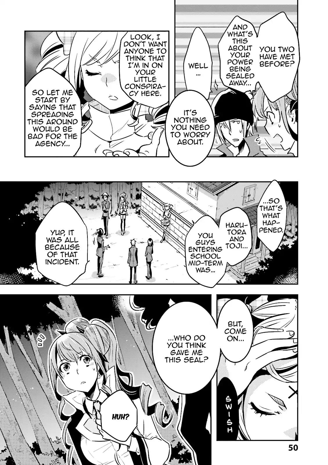 Tokyo Ravens Chapter 37 page 12 - Chapter 37: The Meeting