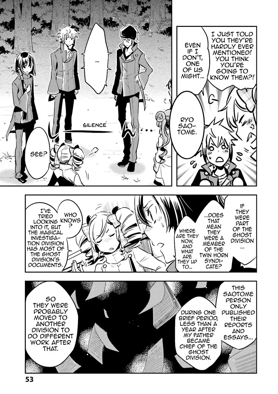 Tokyo Ravens Chapter 37 page 15 - Chapter 37: The Meeting