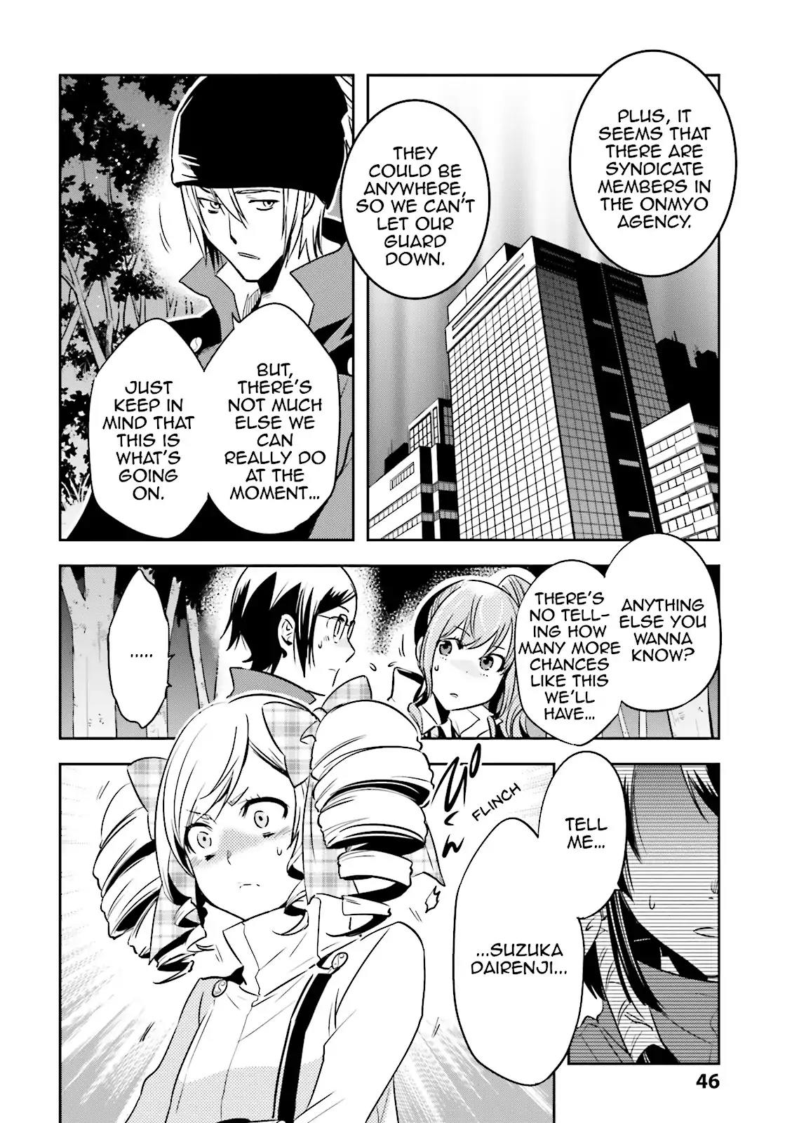 Tokyo Ravens Chapter 37 page 8 - Chapter 37: The Meeting