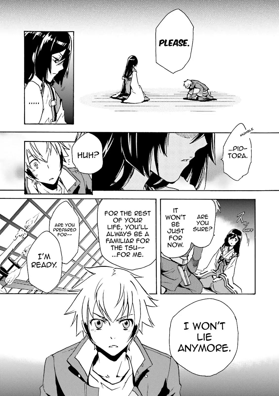 Tokyo Ravens Chapter 4 page 10 - Chapter 4: Ritual