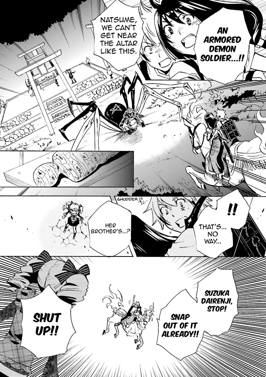 Tokyo Ravens Chapter 4 page 22 - Chapter 4: Ritual
