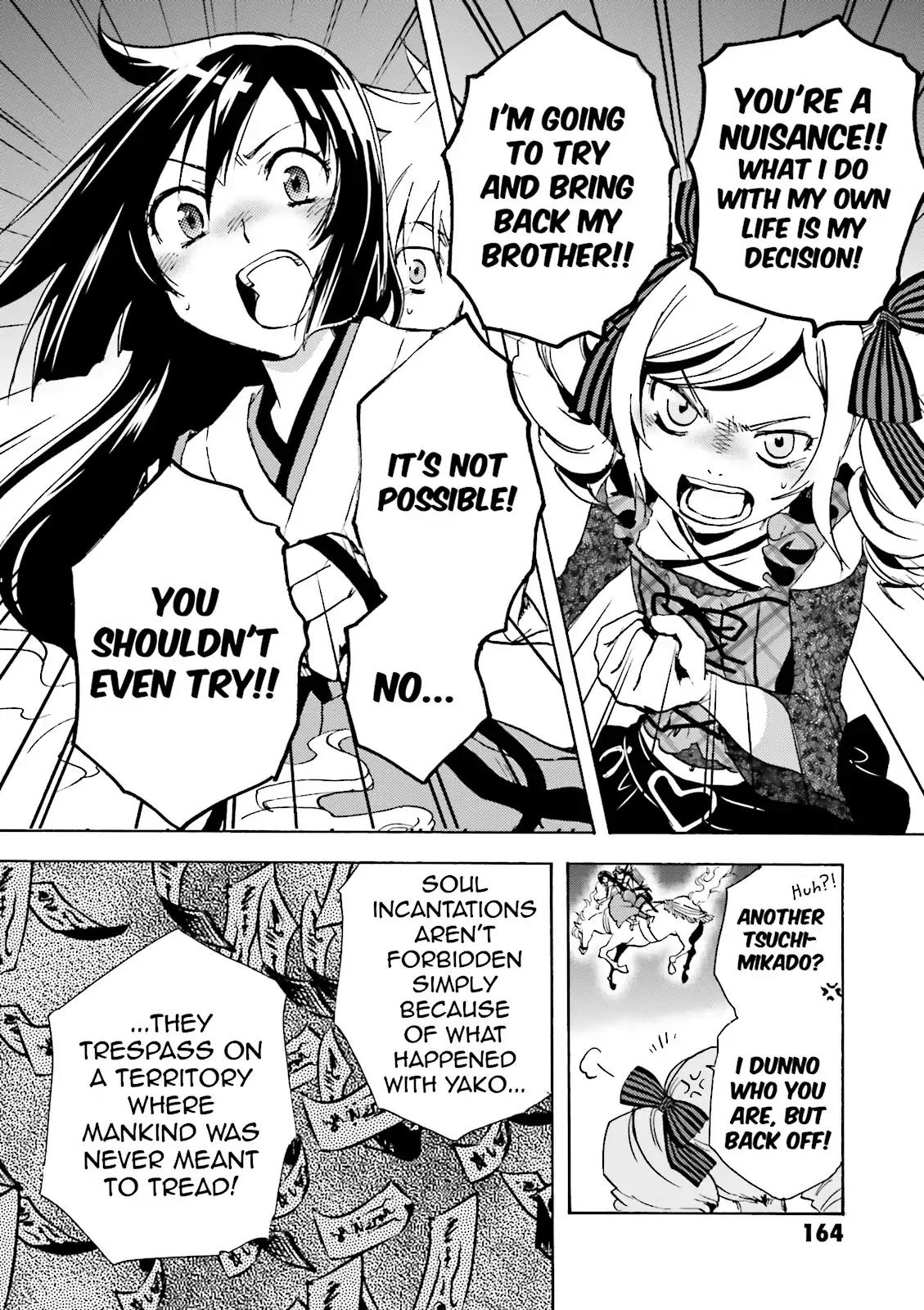 Tokyo Ravens Chapter 4 page 23 - Chapter 4: Ritual